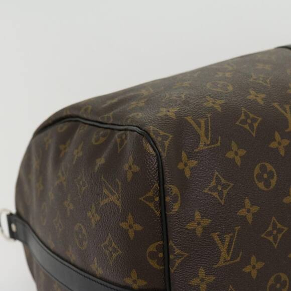 LOUIS VUITTON Monogram Macassar Keepall Bandouliere 55 M56714 - Picture 15 of 16
